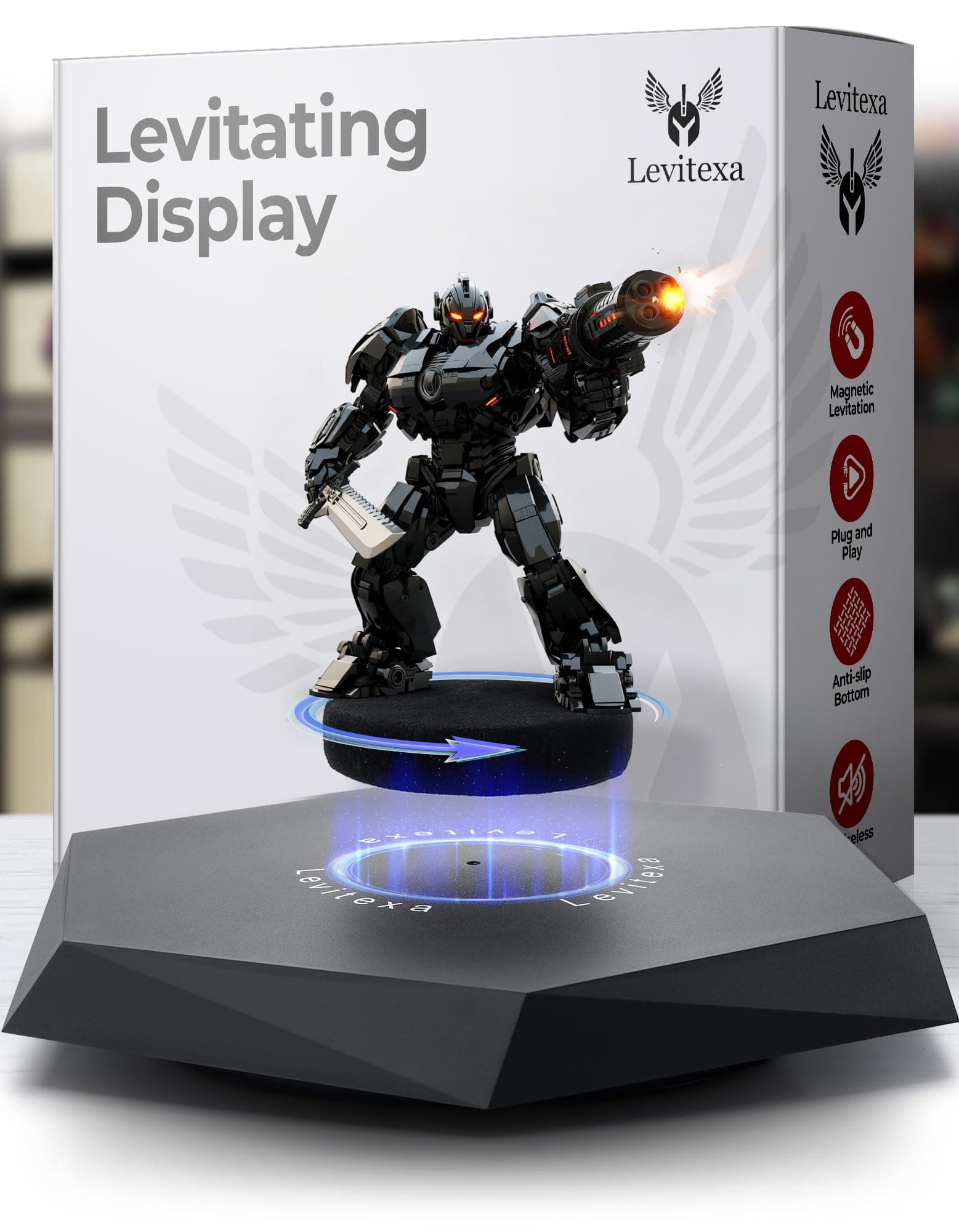 Nimbus Floating Display Stand, Floating Display Stand, Floating Display for Toys, Figures, Miniatures and Novelty