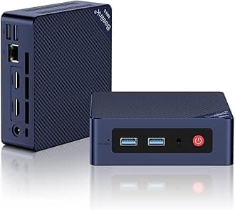 Beelink Mini S12 Mini PC, 12th Intel Alder Lake- N95 (4C/4T, up to 3.4GHz), 8GB DDR4 256GB M.2 SSD, Mini Desktop Computer Support 4K@60Hz Dual Display/WiFi 6/BT5.2/USB 3.2/2.5GB LAN for Home/Office