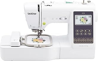 SE700 Sewing and Embroidery Machine, Wireless LAN Connected, 135 Built-in Designs, 103 Built-in Stitches, Computerized, 4" x 4" Hoop Area, 3.7" Touchscreen Display, 8 Included Feet, White