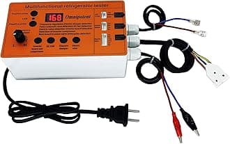 Multifunctional Refrigerator Compressor Tester, Refrigerator Inverter Compressor Pulse Solenoid Tester, DC Fan Damper Electric Valve Fault Detector