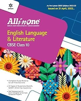 CBSE All In One English Language & Literature Class 10 2022-23 Edition (As per latest CBSE Syllabus issued on 21 April 2022) (Old Edition)