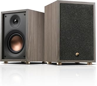 Oasis Passive Speakers, 2-Way Bookshelf Speakers for Desktop Stereo or Home Theater Surround Sound