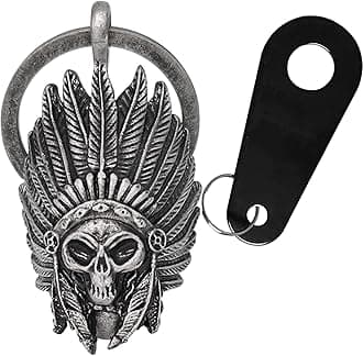 Dream ApparelMotorcycle Bell for Biker Rider Men Women Angel Bell with Bell Hanger, Ride Riding Bell Motorcycle Accessories