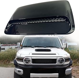 BST BSSP Engine Hood Flow Intake Cover Hood Scoop Vent Bonnet Cover Compatibl...