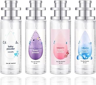 Elyven Baby Powder Perfume, An Eau De Parfum, Elyven Baby-Soft Perfume Spray, 35ml (Pcs, 4Pcs,Mix)