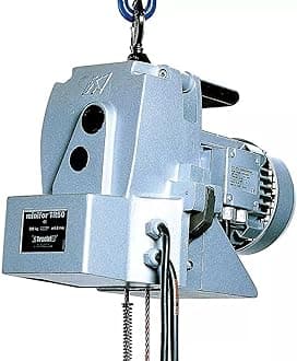 Tractel Minifor - Portable Electric Hoist | 1/2 Ton - 1100 lbs Direct Load Capacity | Single Phase 115 V | Lift Speed: 23 FPM | Heavy Duty Design | TR50 Model