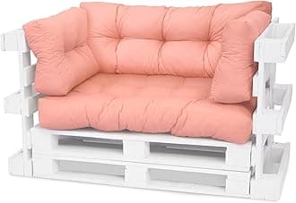 Spatium pallet cushions, Cushions for pallets, pallet pad, Euro pallet furniture (Decorative Cushion 30x30, Salmon)