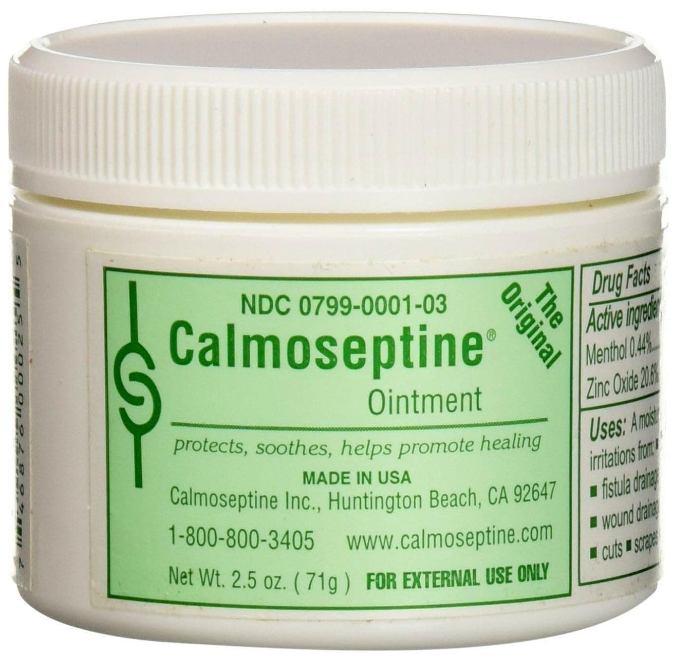 Diaper Rash Ointment Jar - 2.5 Oz by Calmoseptine
