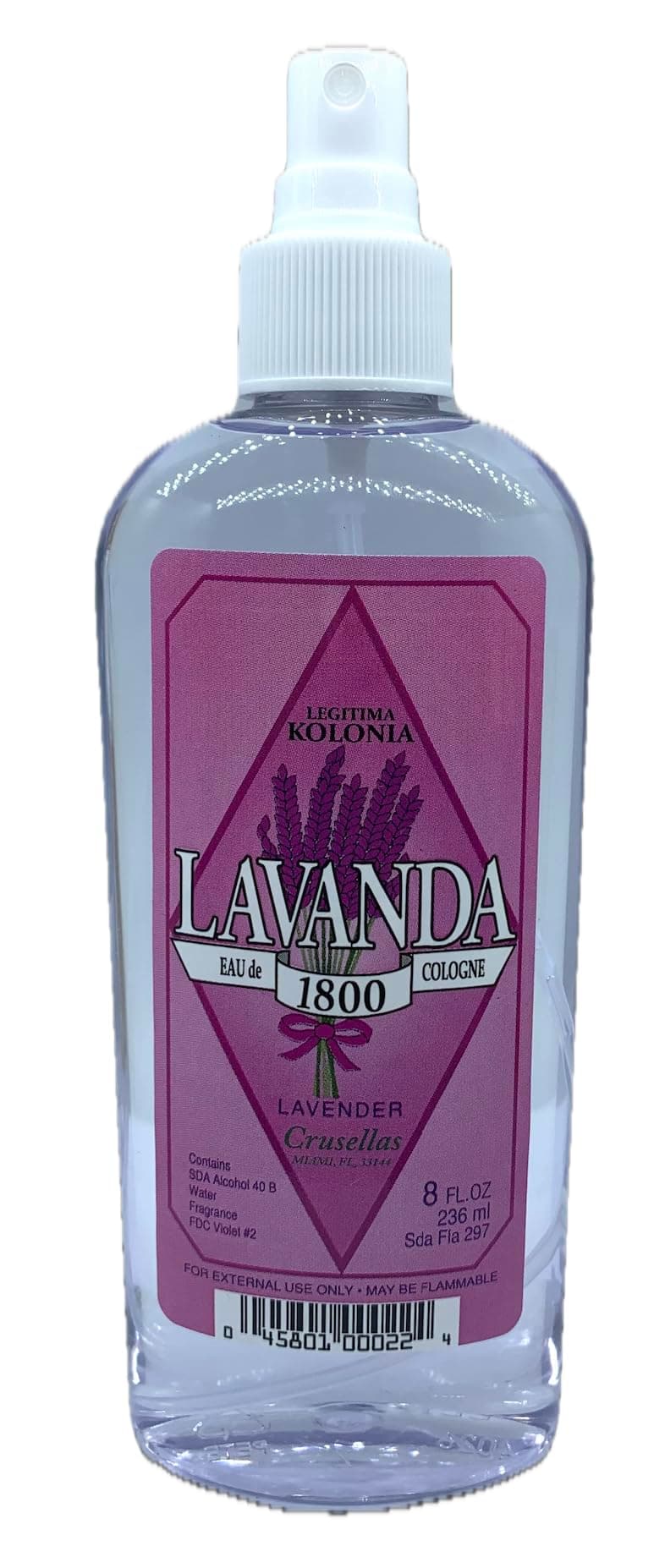 Lavender 1800 Cologne 8 Fl Oz