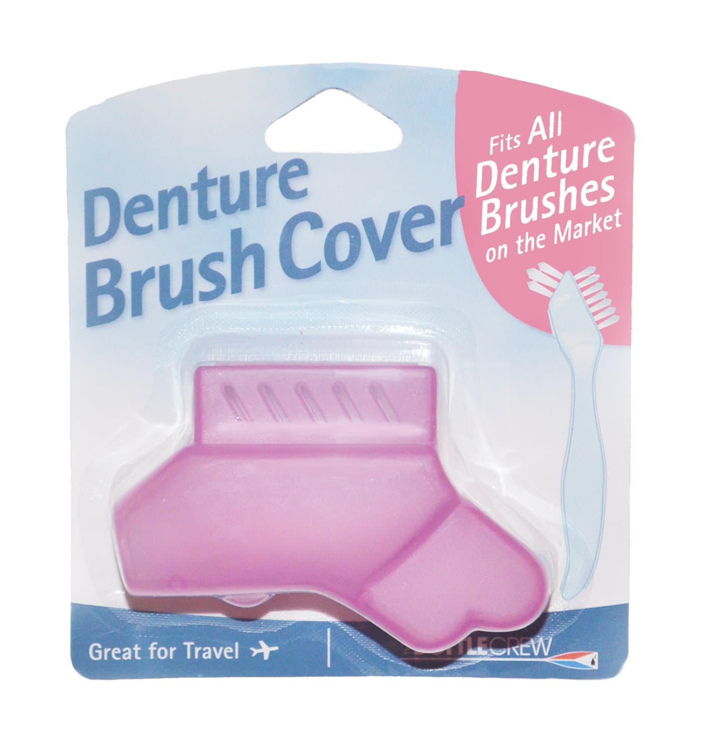 Denture Brush Cover - Fits All Denture Brushes
