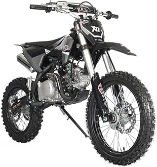 - X-PRO X17 125cc Automatic Transmission Dirt Bike with Electric Start, Big 17"/14" Tires!