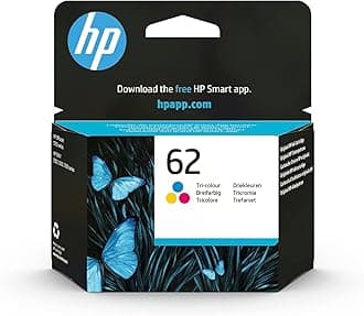 C2P06AE 62 Original Ink Cartridge, Tri-color, Single Pack
