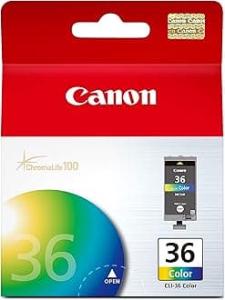 Canon CLI-36 Color Ink Tank Compatible to mini320, mini260, iP100, iP110