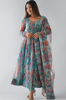 Wedani Georgette Anarkali Kurta Set for Women