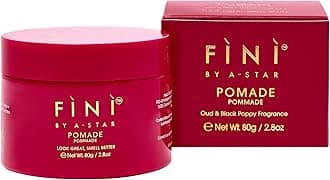 Fini by A-Star Pomade for Men – Firm Hold, Slick Finish, Water-Based, OUD Scented, Strong Styling Pomade for All Hair Types