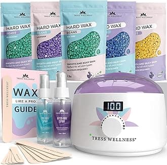 Tress WellnessWaxing Kit Easy to use Digital Display For Sensitive skin, 1.0 count, 14