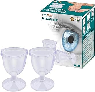 AmbiTech Transparent Eye Wash Cup (Pack Of 1)