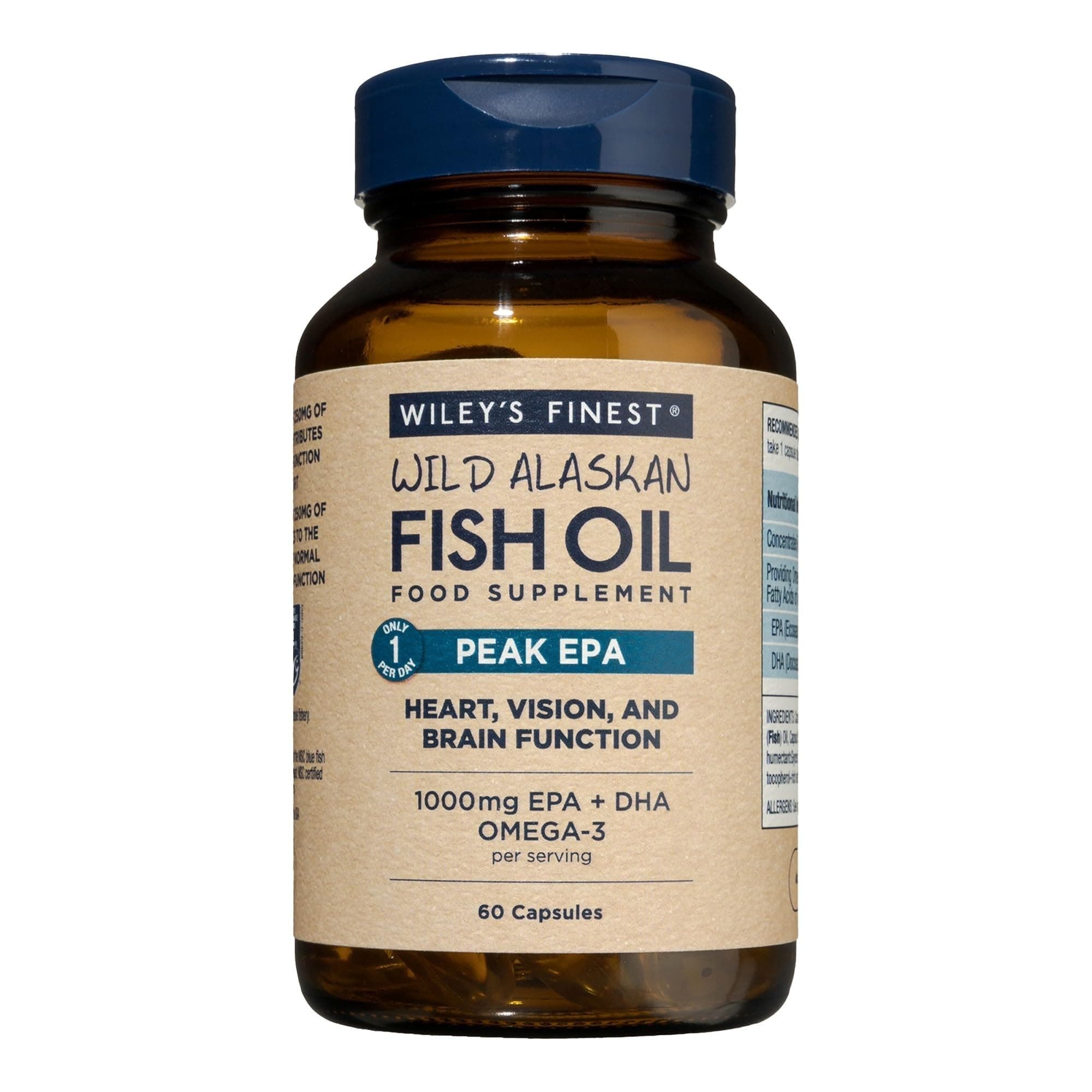 WILEY'S FINEST Peak EPA 60caps (PACK OF 1)