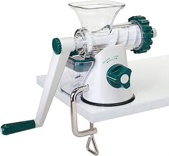 Lexen GP27 Cold Press Fruit and Vegetable Juicer White and Green