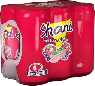 Shani Carbonated Soft Drink, Cans, 6 X 330 Ml