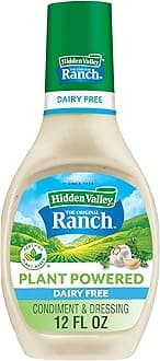 The Original Ranch Plant Powered, Dairy Free, Ranch Salad Dressing and Topping, Gluten Free, 12 fl oz