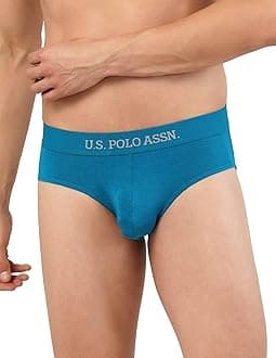 Men Briefs, TEAL, 3