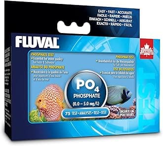 Phosphate Test Kit for Aquarium Water, Freshwater & Saltwater Fish Tank Test