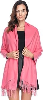 Pashmina Shawl Wraps Cashmere Feel Soft Scarves Evening Dresses Wedding Bridesmaid Scarf for Women Gift Travel Blanket