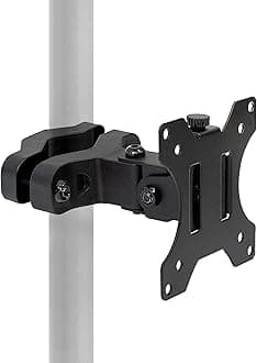 Universal VESA Pole Mount | Full Motion TV Pole Bracket | VESA 75 100 | Fits TVs or Monitors Up to 32 Inches