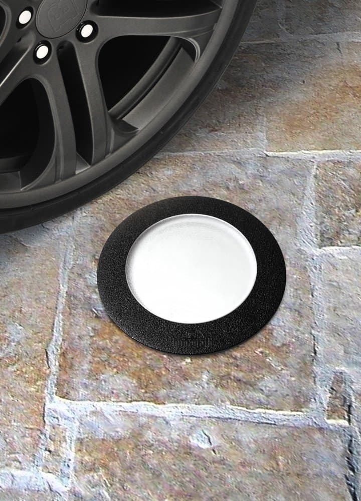 Driveway Path Lighting Ceci 160mm Black LED Walk-Over Lights Weatherproof Durable [Energy Class A+++]