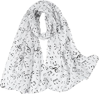 Herebuy - Unique Women's Floral Scarves: Chiffon Flowers & Birds Printed Scarf