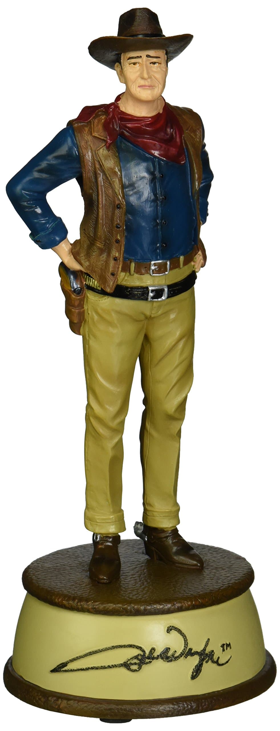 FOJOC Westland Giftware Resin Figurine, John Wayne