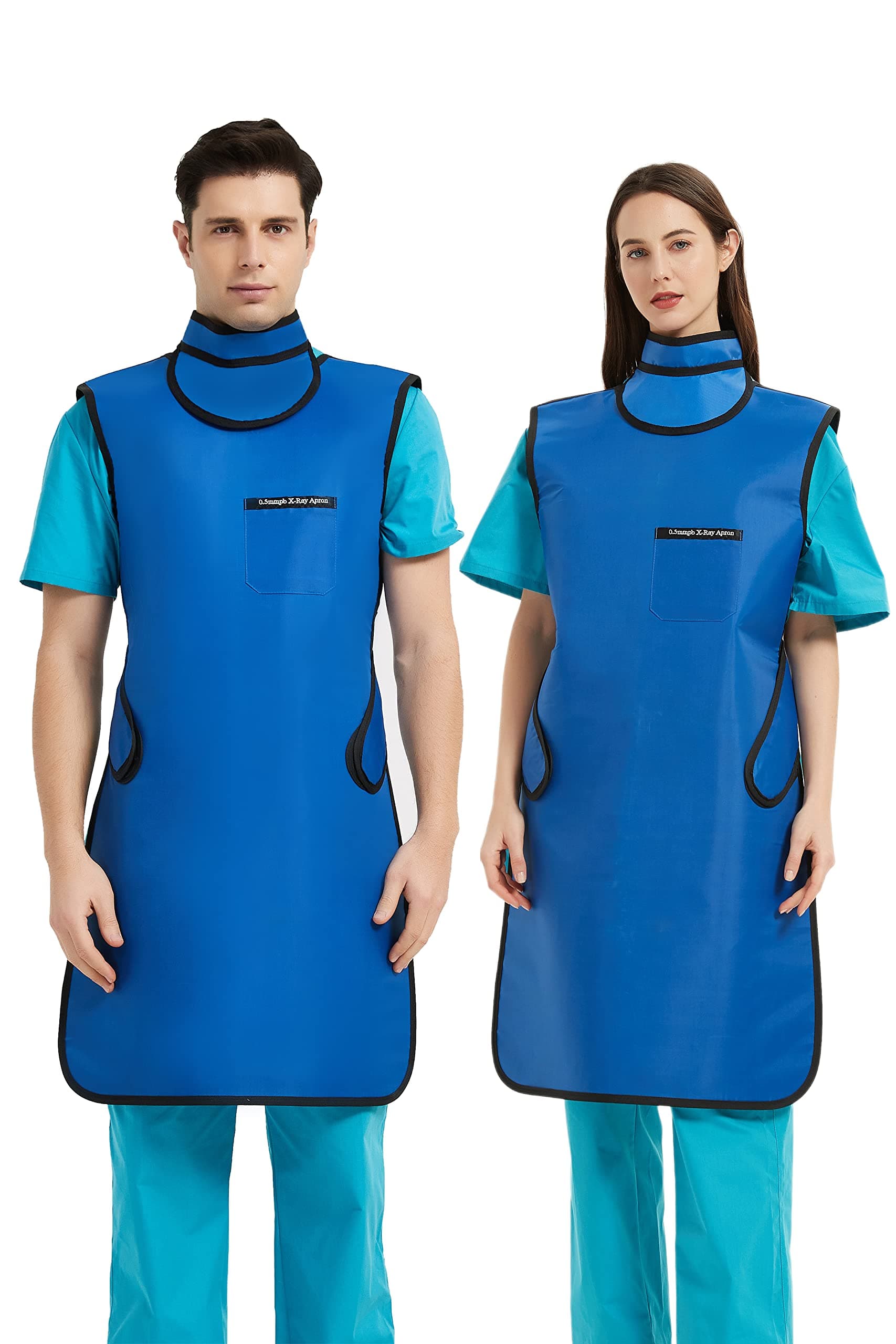 SHINRAY 0.5mmpb Lead Apron for Xray with Thyroid Shield Collar, Dental Radiation Shield Vest