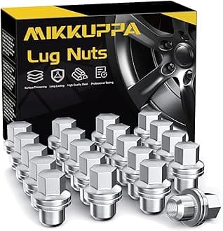 MIKKUPPA M14x1.5 Wheel Lug Nut - Replacement for Land Rover LR3 LR4 Range Rover Sport Discovery - 20pcs Chrome Closed End OEM Factory 1.81" Tall 0.87" Hex Lug Nuts