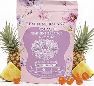 Gorani Feminine Balance Gummies – Probiotic Support for Women’s Intimate Health, Premium Balance Gummies, pH Balance & Immune Boost – Vegan & Low Sugar