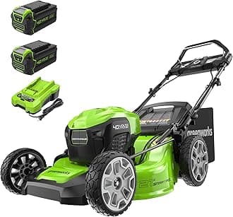 40V 21" Brushless Cordless (Smart Pace / Self-Propelled) Lawn Mower (75+ Compatible Tools), (2) 4.0Ah Batteries and Charger Included