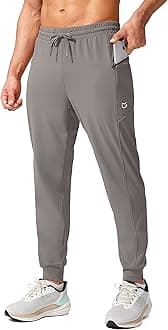 Men's Joggers with Zipper Pockets