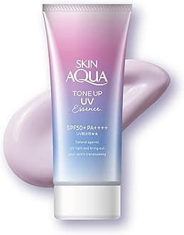 Skin Aqua Tone Up UV Essence Sunscreen, Lavender, 80 g - SPF50+/PA++++