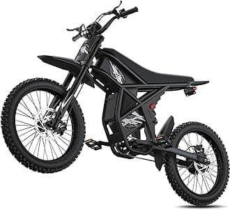 GT73GT73proGT54pro Electric Dirt Bike for Teens 2500w/3000w E Dirtbike 40/50MPH Max Speed,(60V 25/36AH) Removable Battery,3-Speed 85+Miles Dual Hydraulic Brakes & Full Suspension Electric Bike