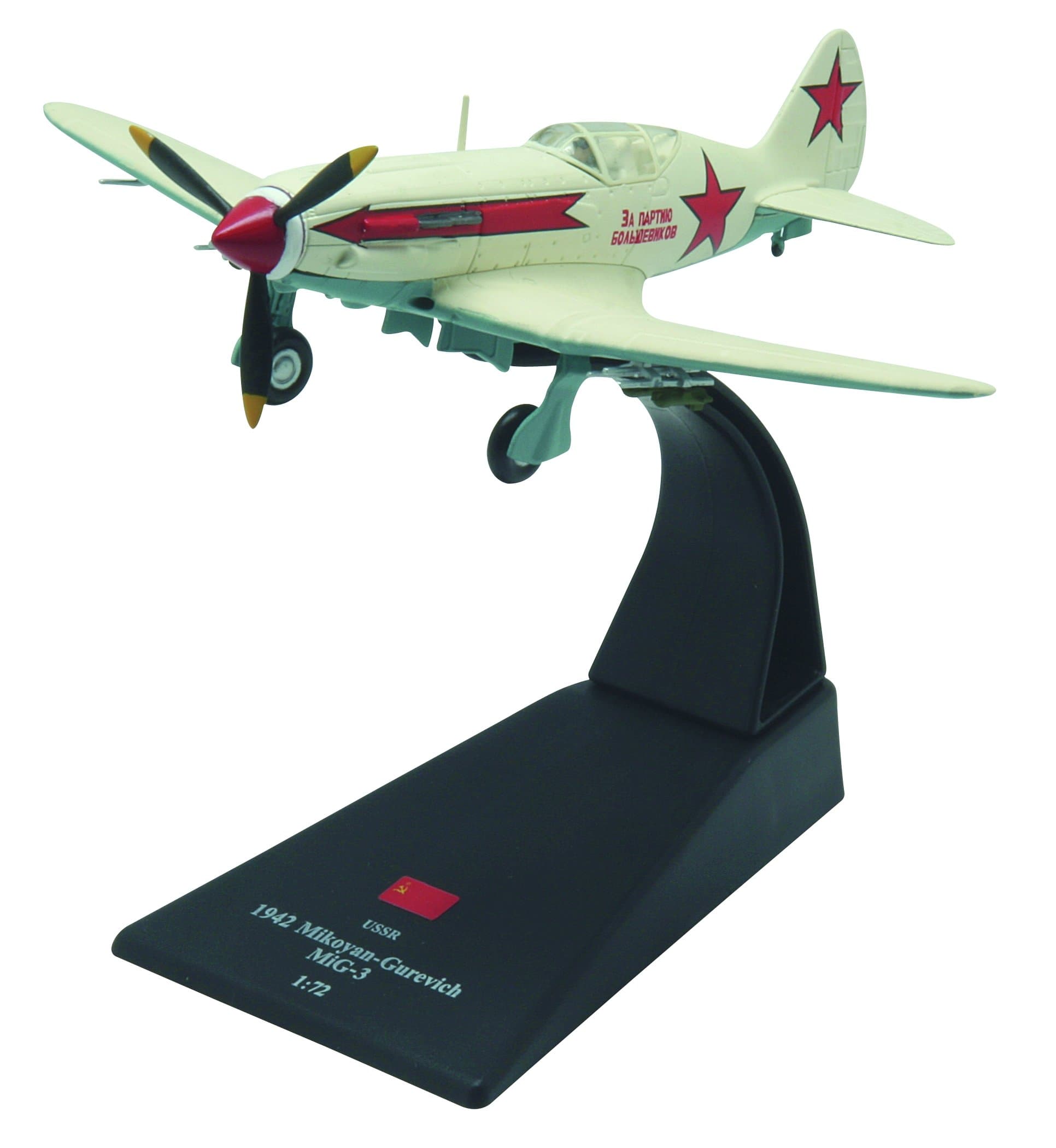 GIM MiG-3 diecast 1:72 fighter model (Amercom SL-52)