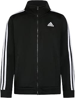 adidas Boys Zip Front Iconic Tricot Jacket