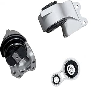 3-Piece Engine Motor Transmission Mount Kit - Compatible with 2008-2012 Taurus 3.5L / MKS 3.7L / Flex 2009-2012 3.5L / Taurus X 2008-2009 3.5L / Mercury Sable - Replaces A5425, A5429, A5342