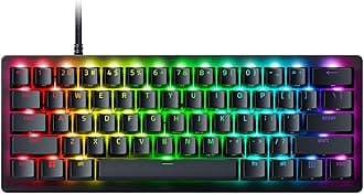 Razer Huntsman V3 Pro Mini - 60% Analog Optical Esports Gaming-Keyboard (Analog Optical Switches, Quick Onboard Adjustments, Multi-function Dedicated Control Buttons) QWERTY US-Layout | Black