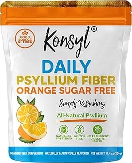 Daily Psyllium Fiber Orange Sugar Free
