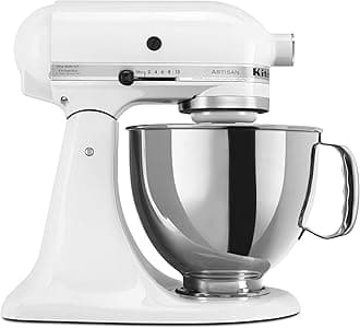 KitchenAid KSM150PSWH food processor - food processors (White)