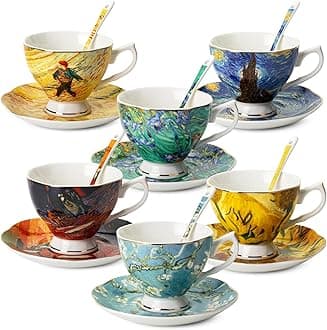Tea Cups and Saucers Set