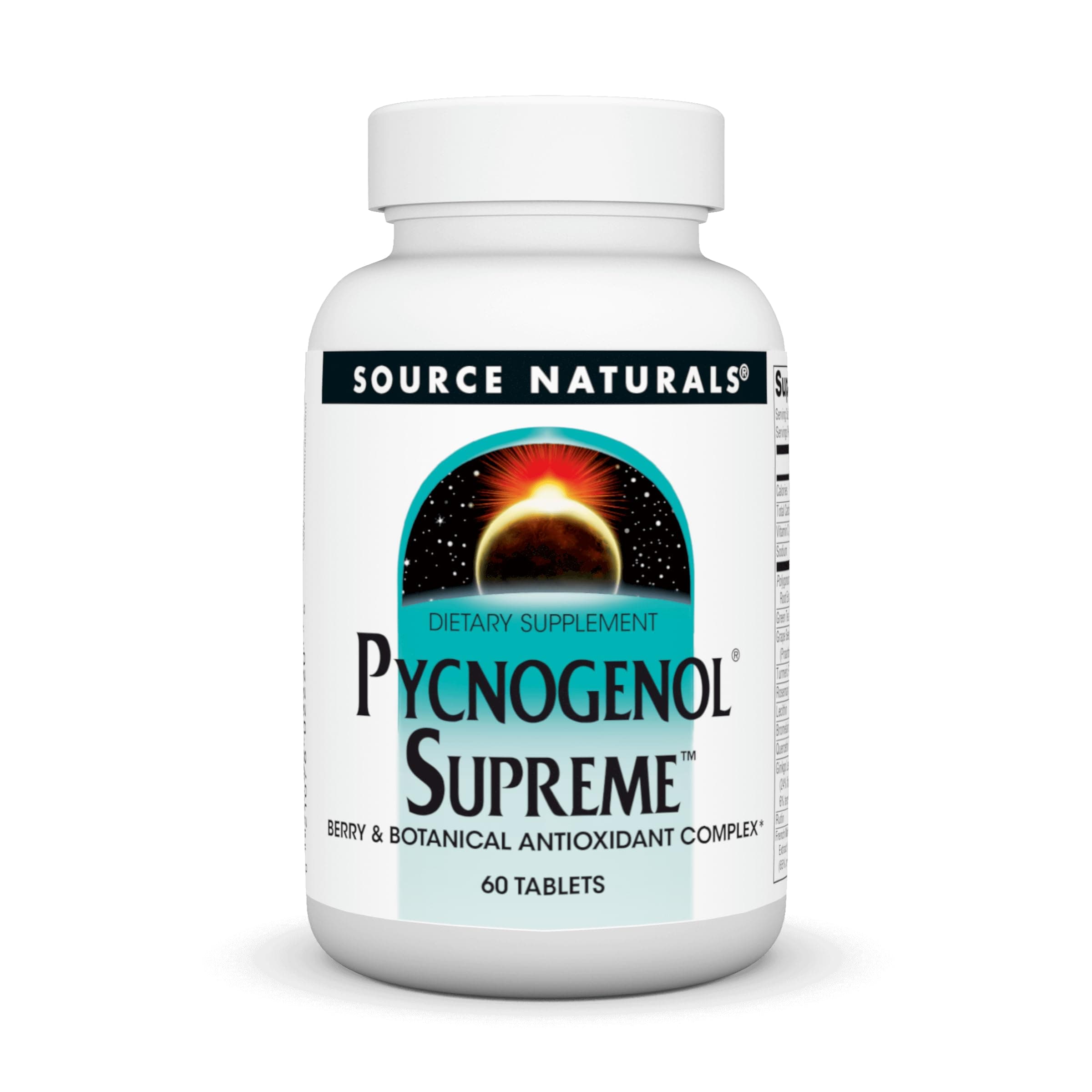 Pycnogenol Supreme, Berry & Botanical Antioxidant Complex* - 60 Tablets