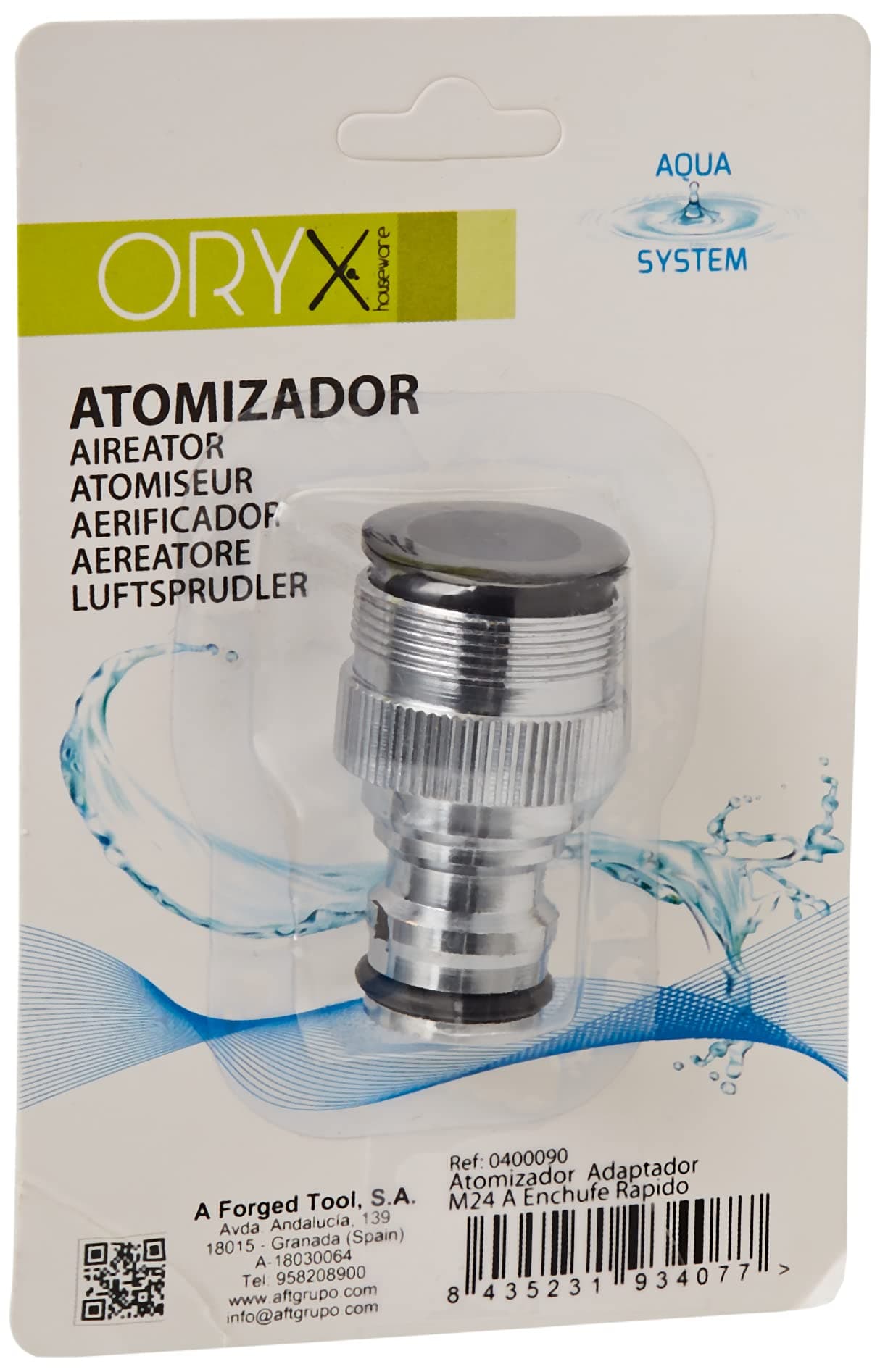 Saturnia 4070090 Atomizer Fast Socket Adapter-m24