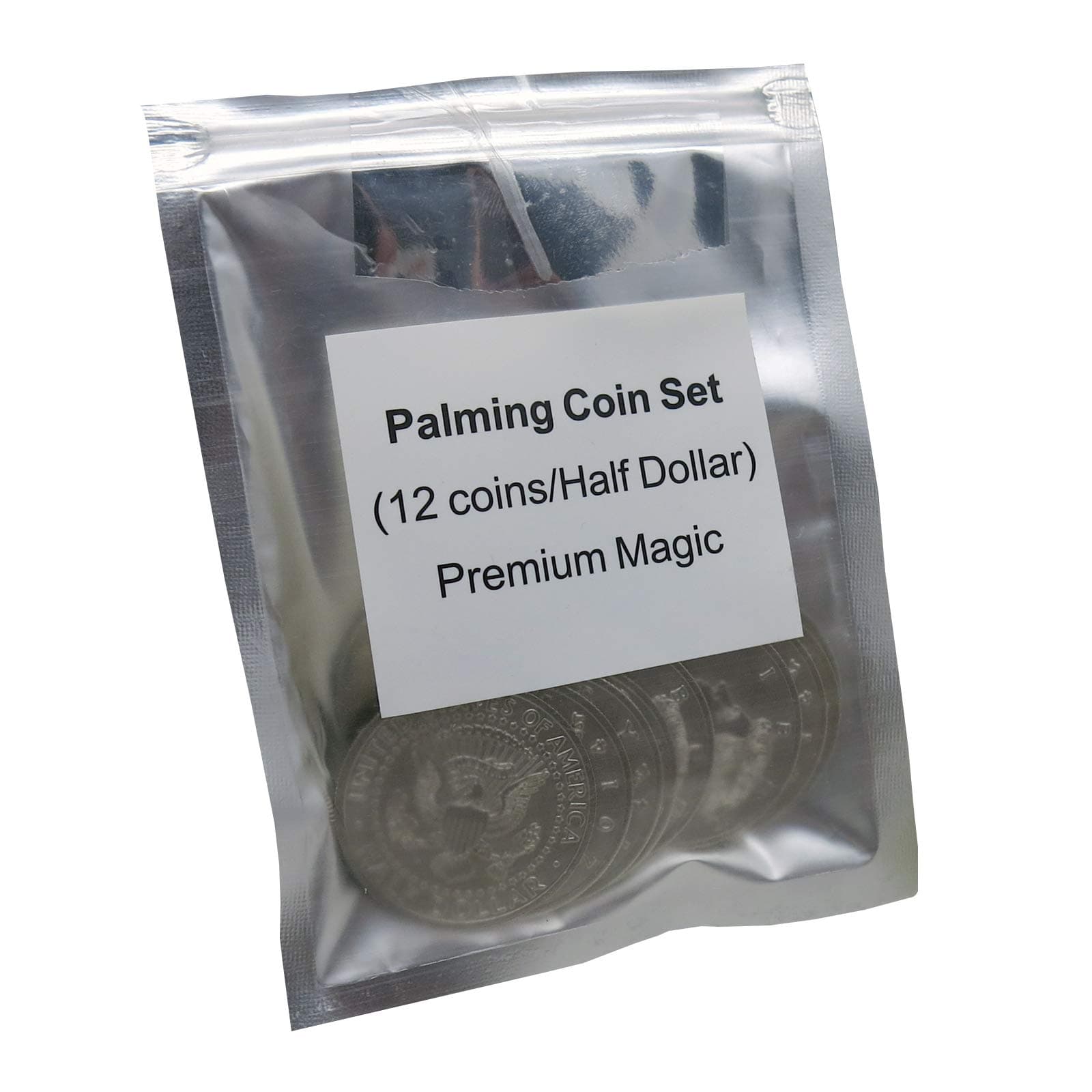 Palming Coin Set (U.S. Half design /12 piece) by Premium Magic - Trick