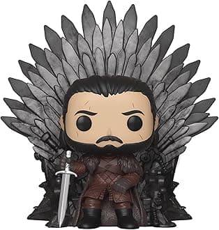 Funko Pop! Deluxe: Game of Thrones - Jon Snow Sitting On Iron Throne